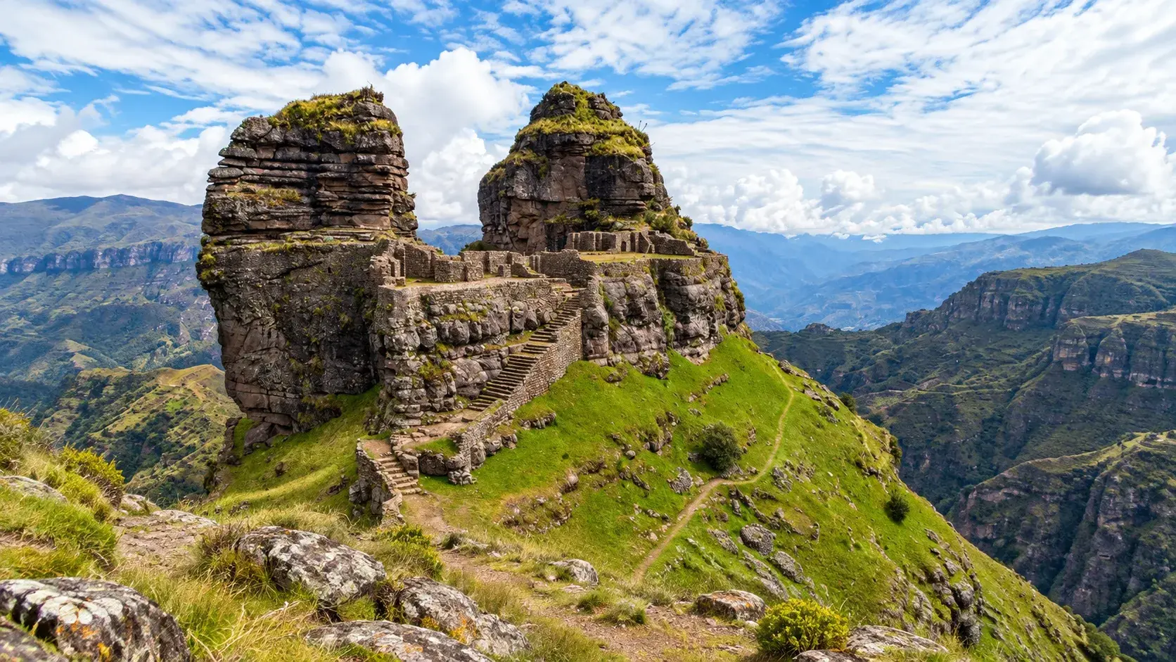 Complejo arqueológico de Waqrapukara (1)
